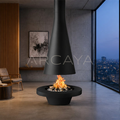 Brent Hanging Fireplace 38 - scene