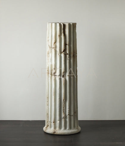 Vintage Roman Column Sculpture Pedestal - scene