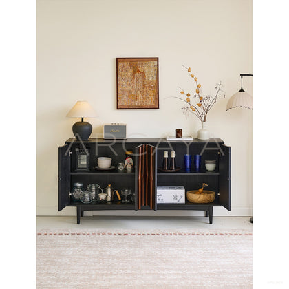 Moying Dark Storage Cabinet - scene