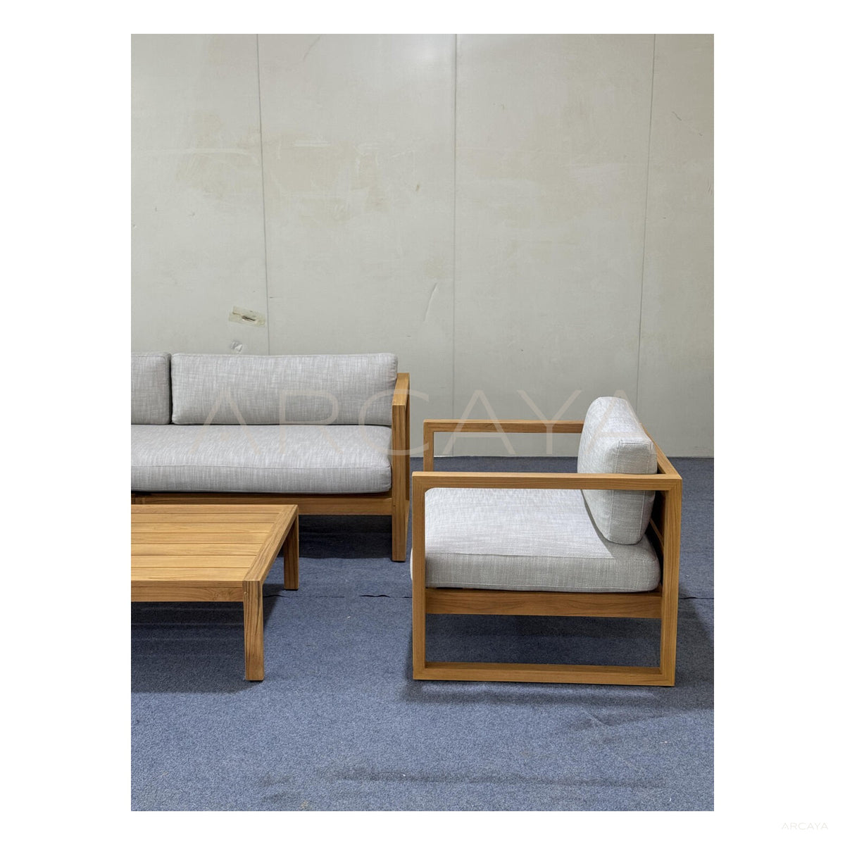 Modern Outdoor Sofa in detail