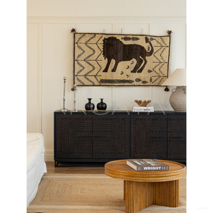 Hena Series E Cabinet Indonesian Teak - scene