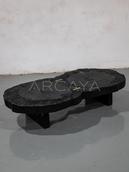 Solid Wood Tea Table - scene