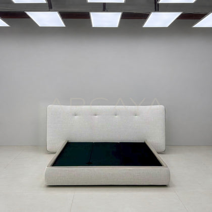 Levo Wide Headboard Bed - main