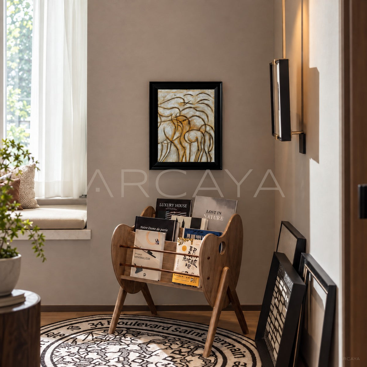 Hand Painted Wall Art Lifestyle - main