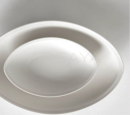Rongbai Collab White Porcelain Tableware Gift Set - scene
