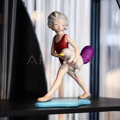 Leisure Time Artist Sculpture - main