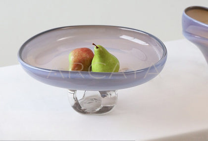 Large Floor Glazed Glass Vase - scene