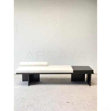 Modern Minimalist Bed End Bench - scene