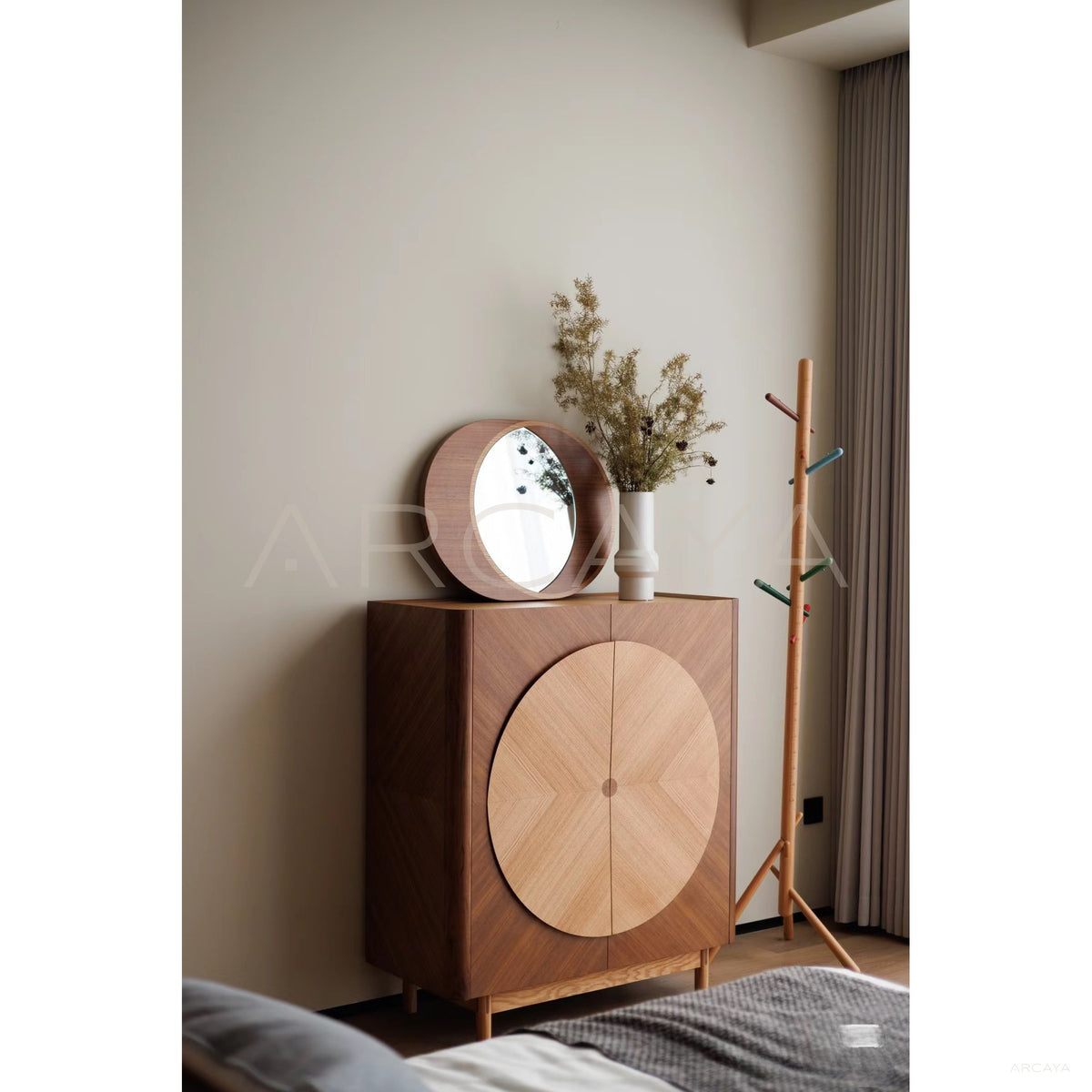 Reunion Solid Wood Cabinet in detail