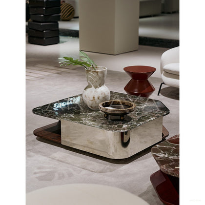 Italian Marble Coffee Table - scene