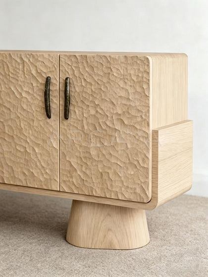Handmade Solid Wood Sideboard - detail
