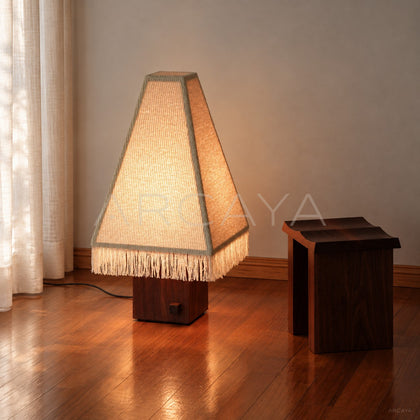 Kukeri Wood Floor Lamp - main