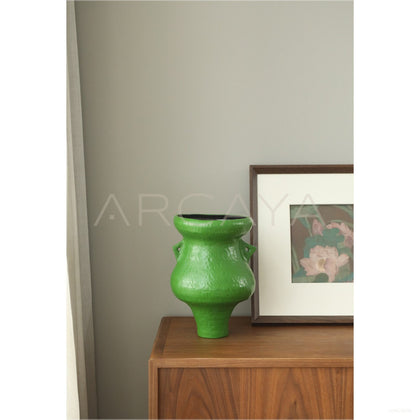Dadan New Chinese Wabi Sabi Porcelain Vase - scene