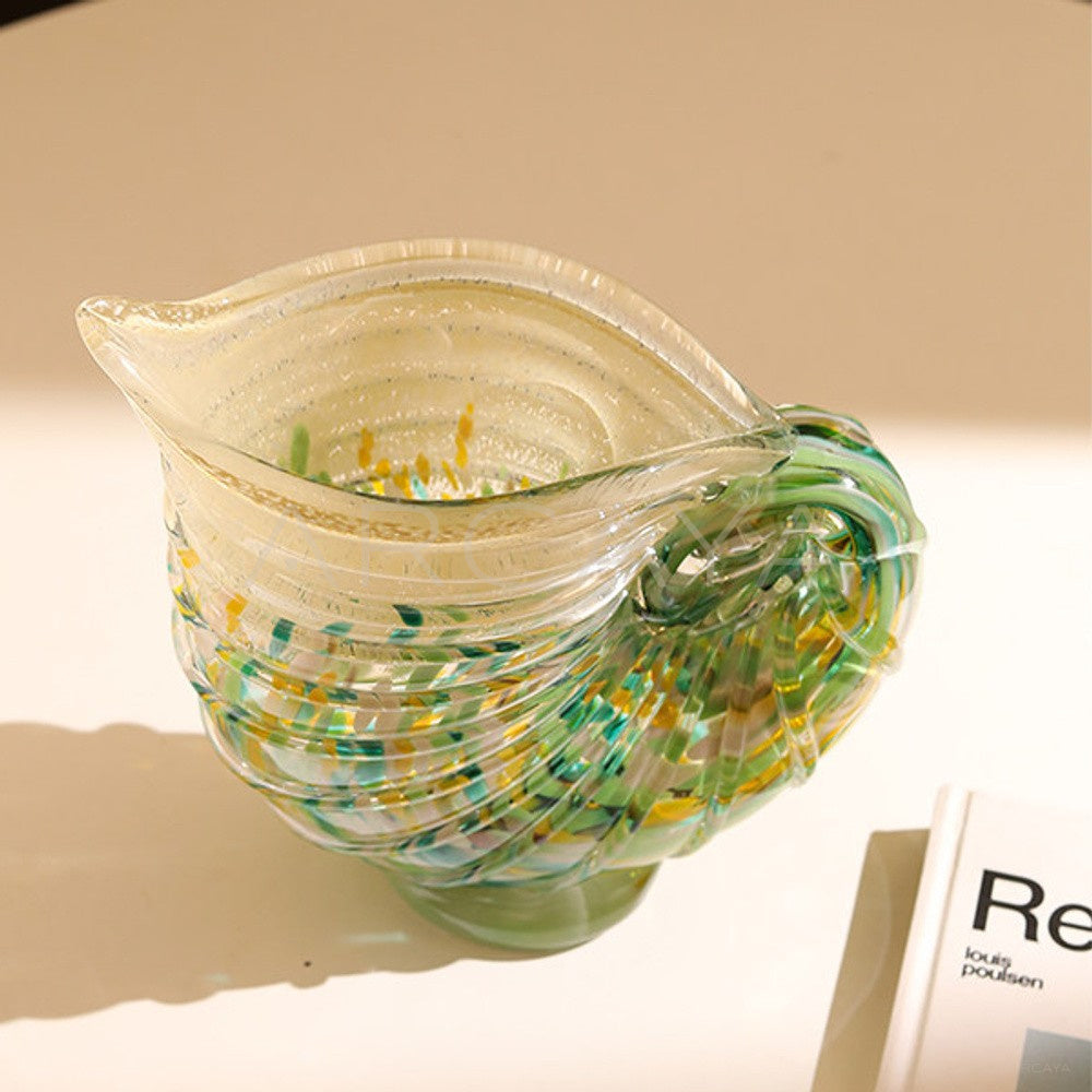 Conch Glass Vase - main