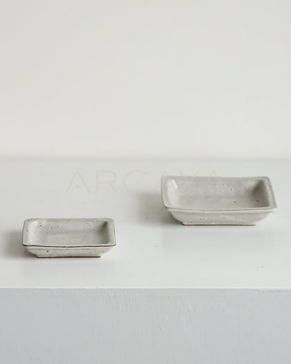 Amu Collab Ceramic Salad Plate - scene