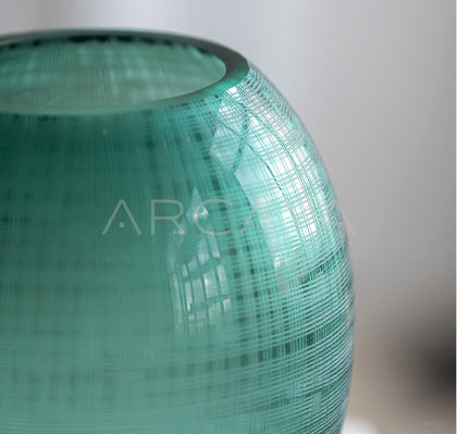 Geometric Glass Vase - scene