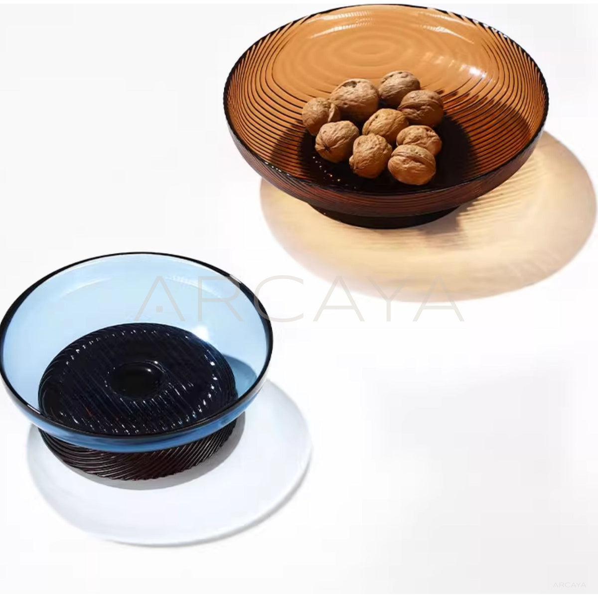 Glass Fruit Bowl in detail