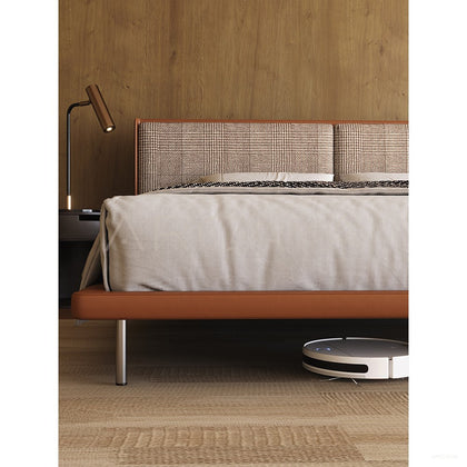 Cotton Linen Master Bed - scene