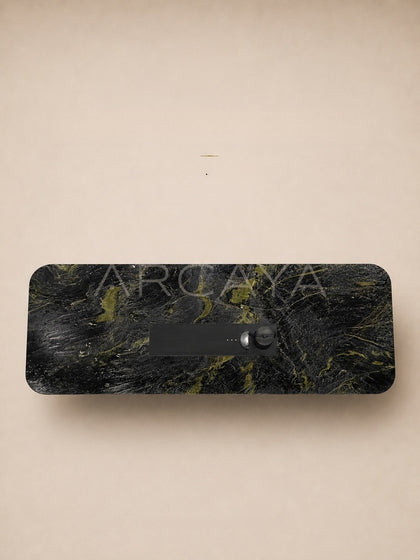 Daze Monet Forest Stone Tea Table - scene