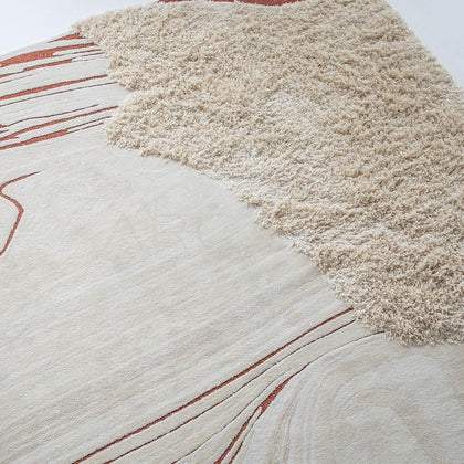 Stone Moss Nature Rug - scene