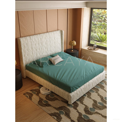 High Headboard Bed - scene
