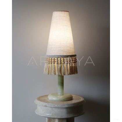 Aston Woven Shadow Lamp — Table Lighting - scene