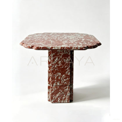 Aston Yunqi Oriental Red Side Table - scene