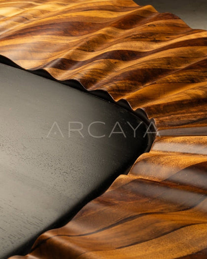 Mara Mixed Material Coffee Table - detail