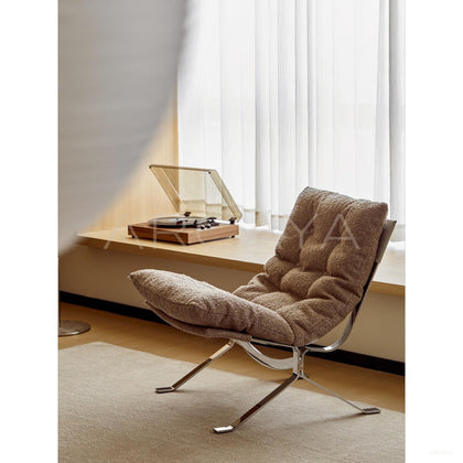 Ohm Lounge Chair Wool Boucle - scene