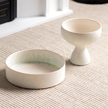 Dadan Mist Blue Ceramic Vessel - main