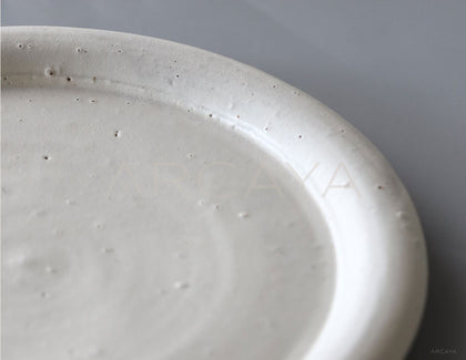 Amu Collab Ceramic Round Dinner Plate - scene