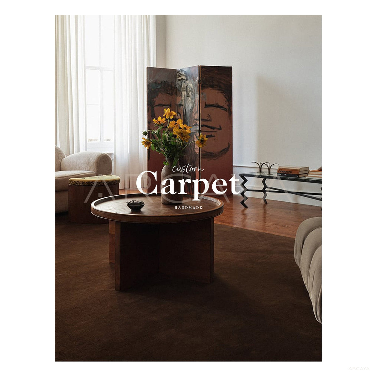 Dark Cocoa Solid Rug Dsm P032 C02 in detail