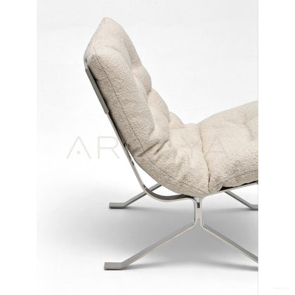 Ohm Lounge Chair Wool Boucle - scene