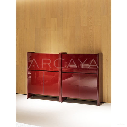 Deep Toned Living Room Sideboard - scene