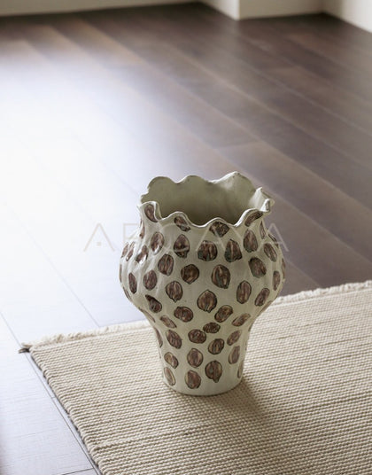 Jingdezhen Wabi Sabi Floor Jar Vase - scene