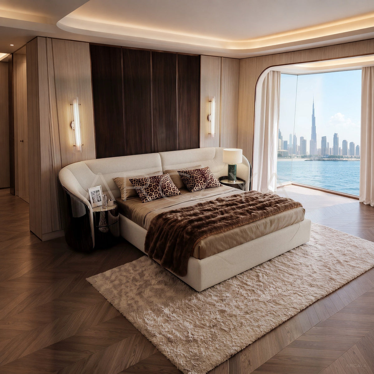 Supreme Ebony Yujing Bed - main