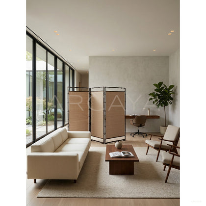 Translucent Bamboo Folding Screen - scene