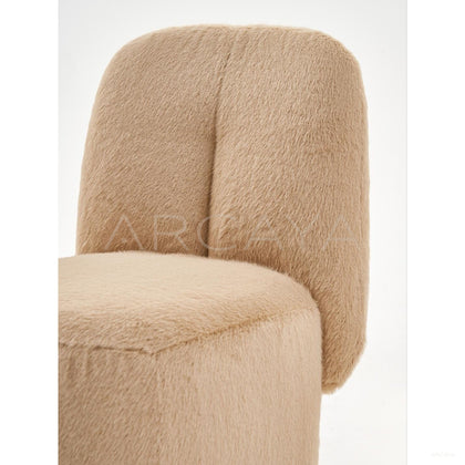 Plum Vanity Chair - scene
