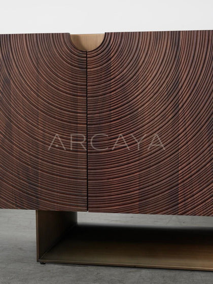 Walnut Sideboard - detail