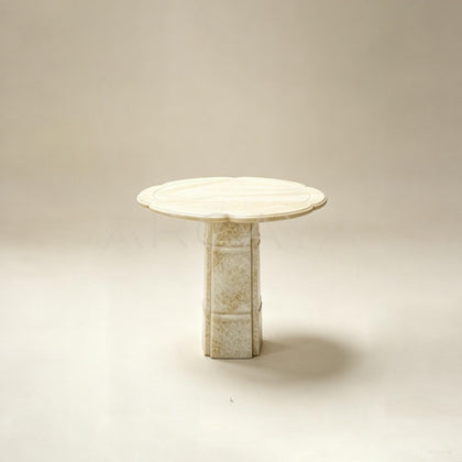 Aston Shigu Stone Bone Furniture — Side Table - main