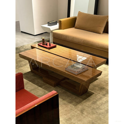 Bali Solid Wood Coffee Table - scene