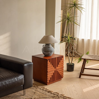Zhuyan Solid Wood Modular Cabinet - scene