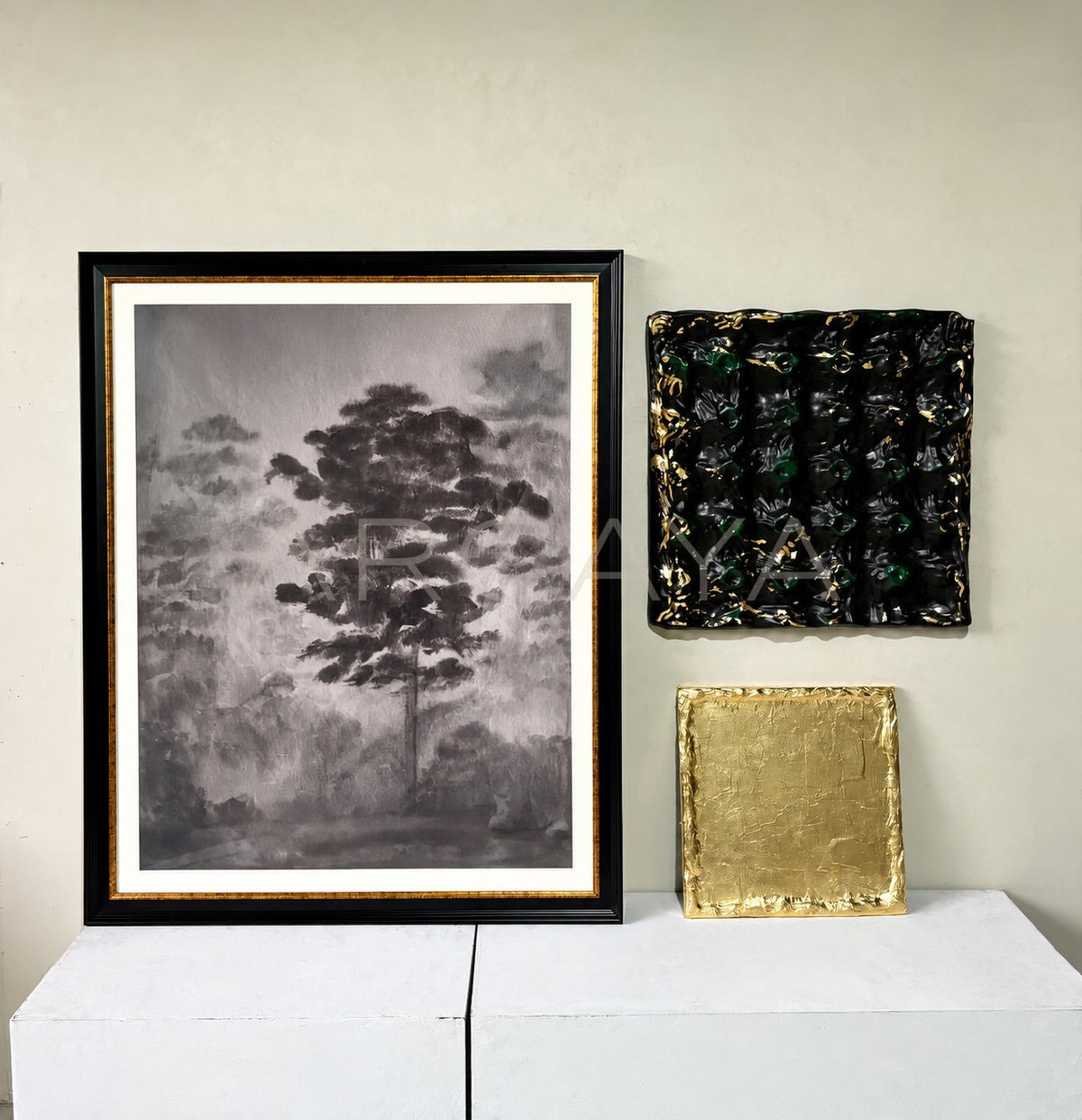 Mid Century Wall Art Treasure Set in detail