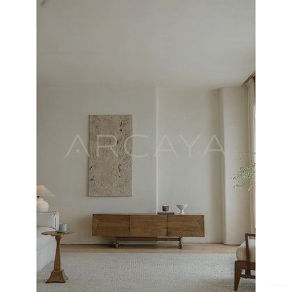 Reclaimed Wood Tv Stand - scene