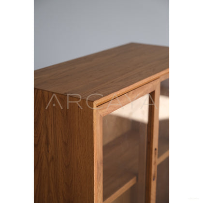 Moku Solid Wood Cabinet - scene
