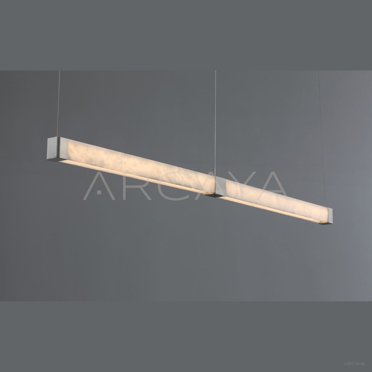 Linear Stone Column Pendant Light 23031 in detail