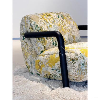 Cream Style Single Sofa Chair - scene