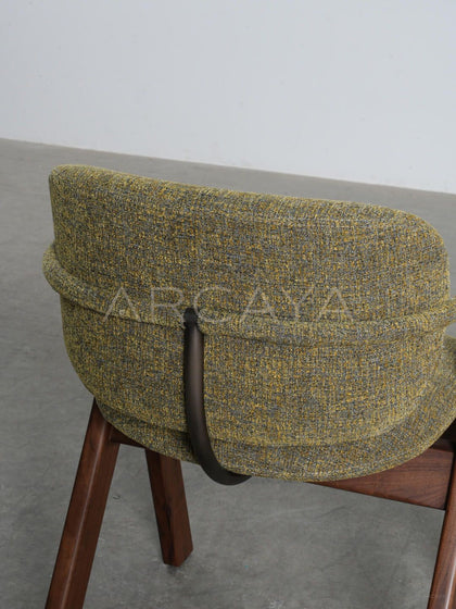 Walnut Dining Chair - detail