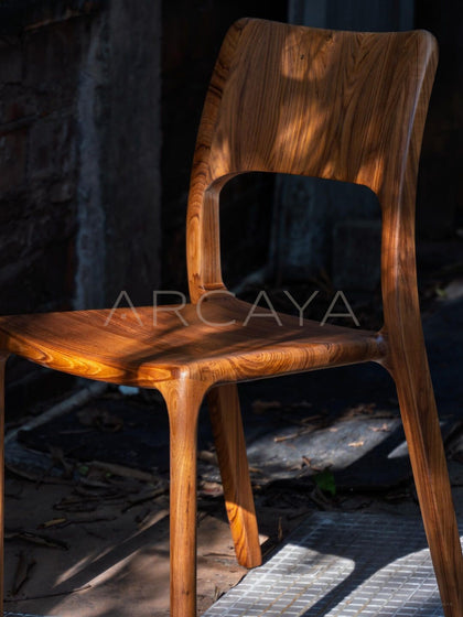 Teak Chair - detail