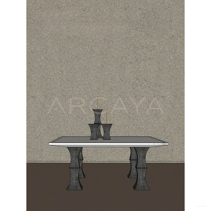 Square Bamboo Coffee Table - scene